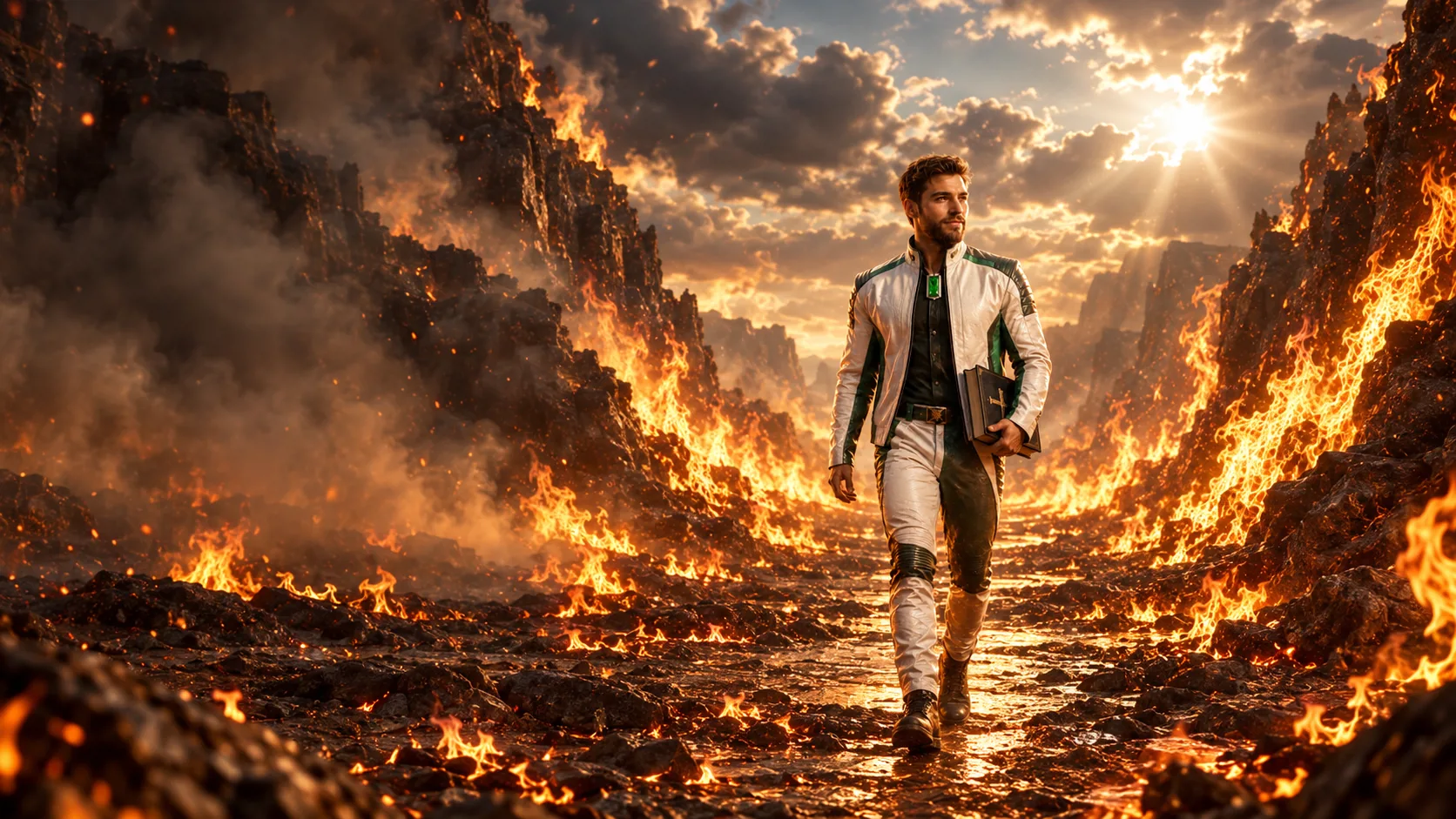 He Walked Through The Flames