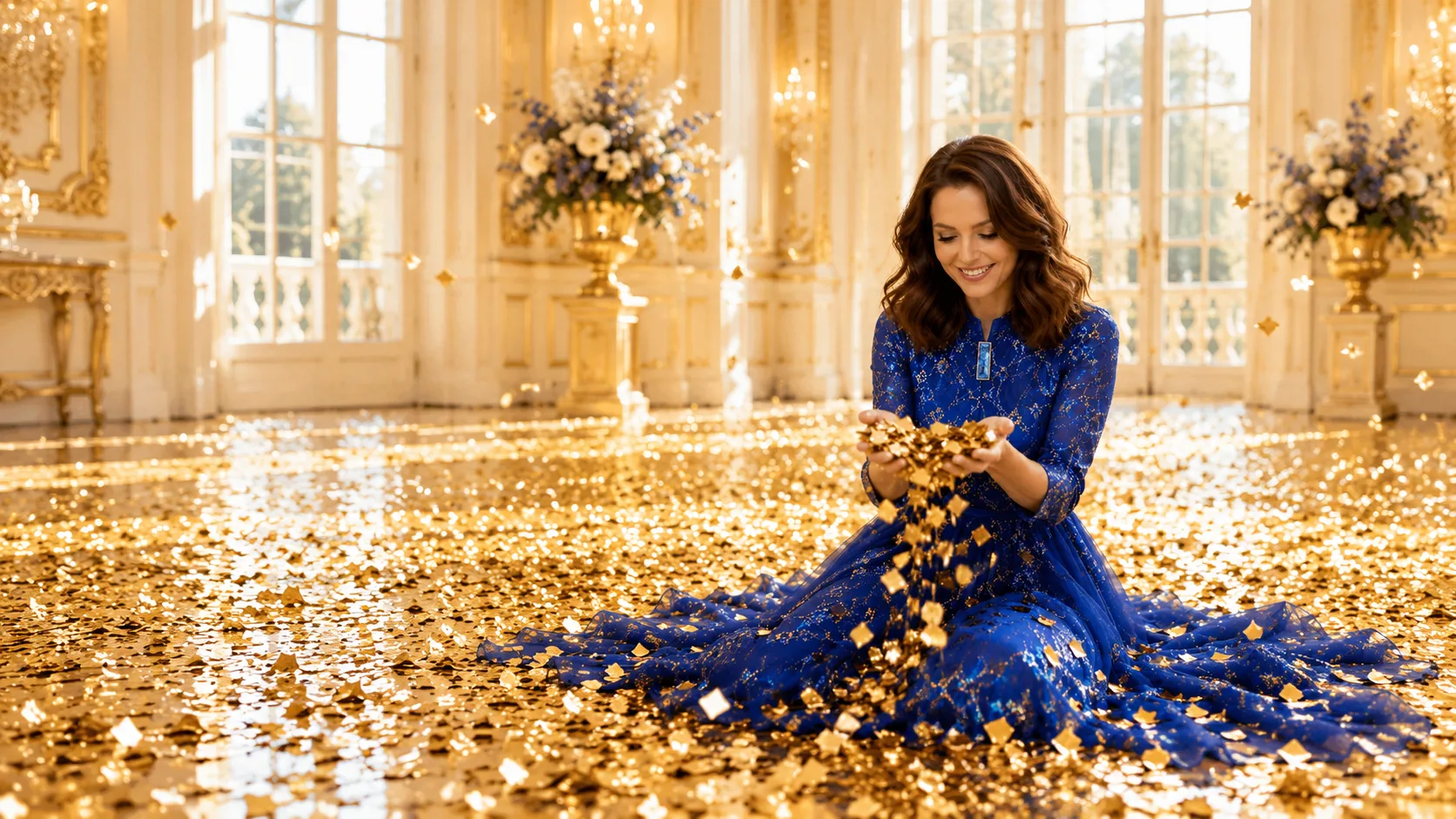 Confetti On The Floor
