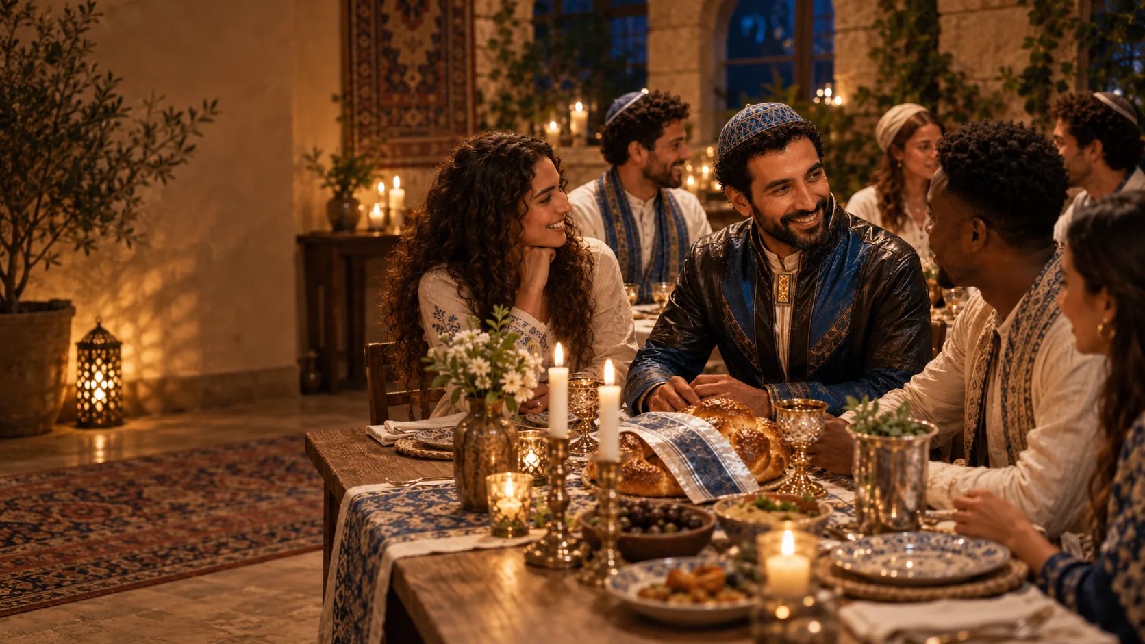 Shabbat Shalom Table